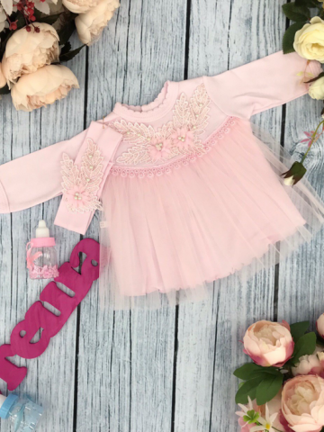 Купить оптом 160-ДР. Платье с повязкой на голову,хлопок 100 % интерлок 74,80,86 в Светлограде